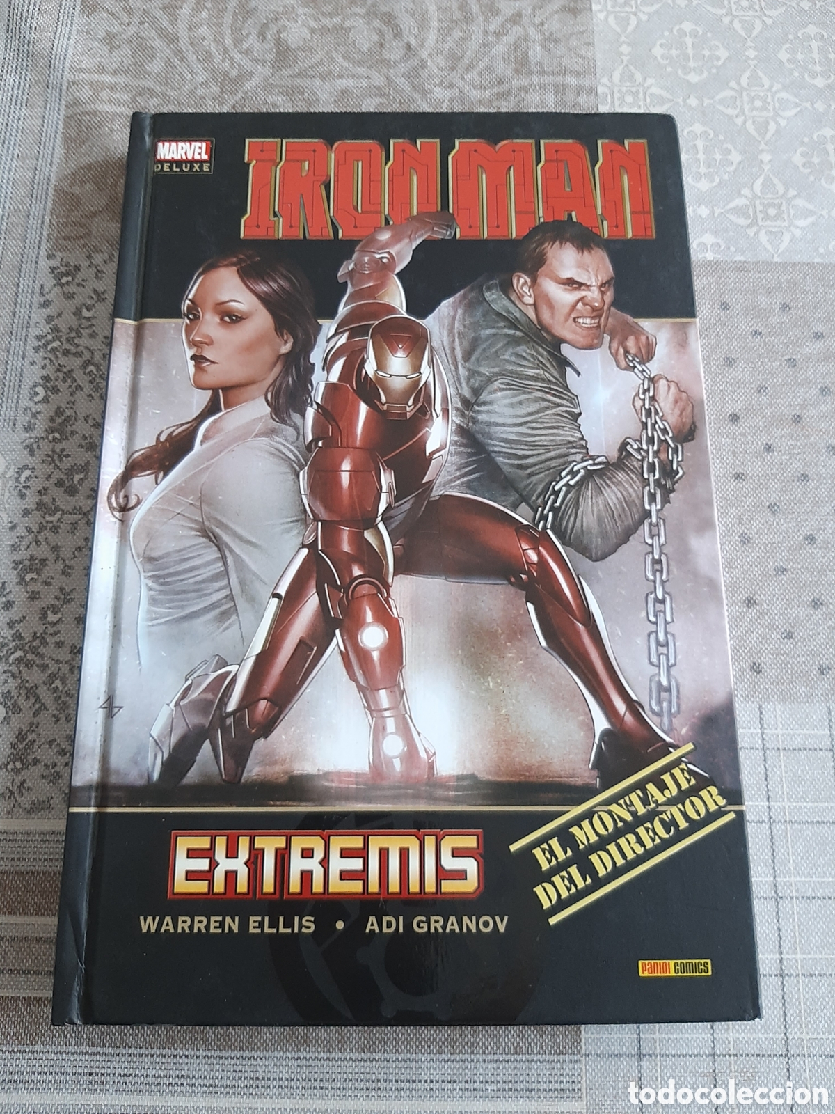 C&oacute;mics: Iron Man Extremis Marvel Deluxe - Foto 1