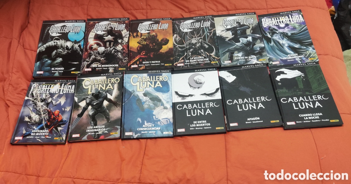 C&oacute;mics: MARVEL SAGA CABALLERO LUNA. COLECCI&Oacute;N COMPLETA - Foto 1