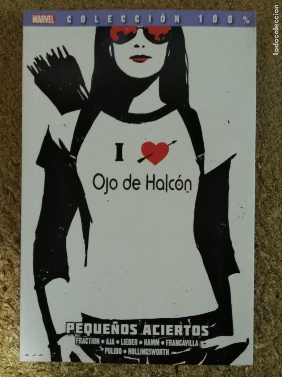 C&oacute;mics: Ojo de Halcon.Peque&ntilde;os Aciertos.Coleccion 100% Marvel.Panini Comics - Foto 1