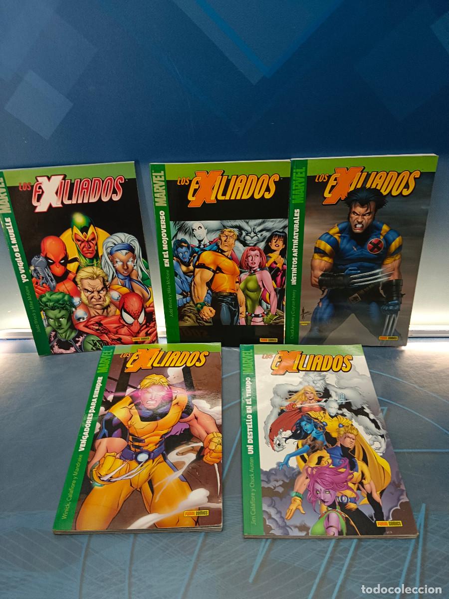 C&oacute;mics: comics Marvel , 5 tomos LOS EXILIADOS n&ordm; 4,5,7,8 y 10 - Foto 1