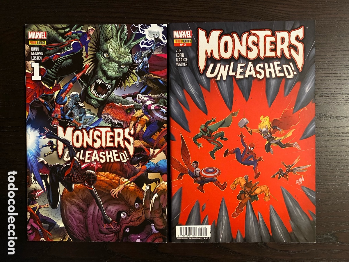 C&oacute;mics: Monsters Unleashed 1 y 2 - Foto 1