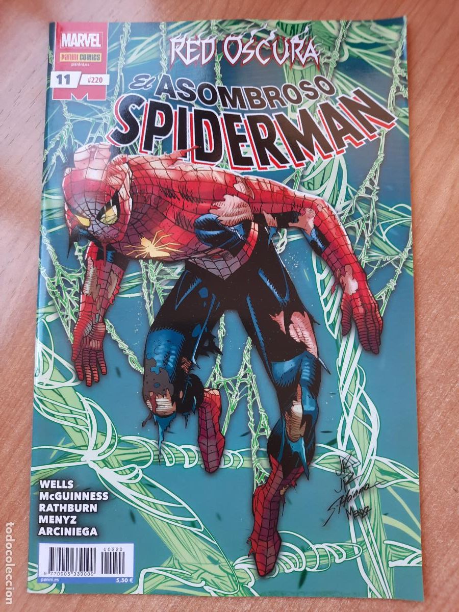 C&oacute;mics: EL ASOMBROSO SPIDERMAN N&ordm; 11/220 ED. PANINI MARVEL - Foto 1
