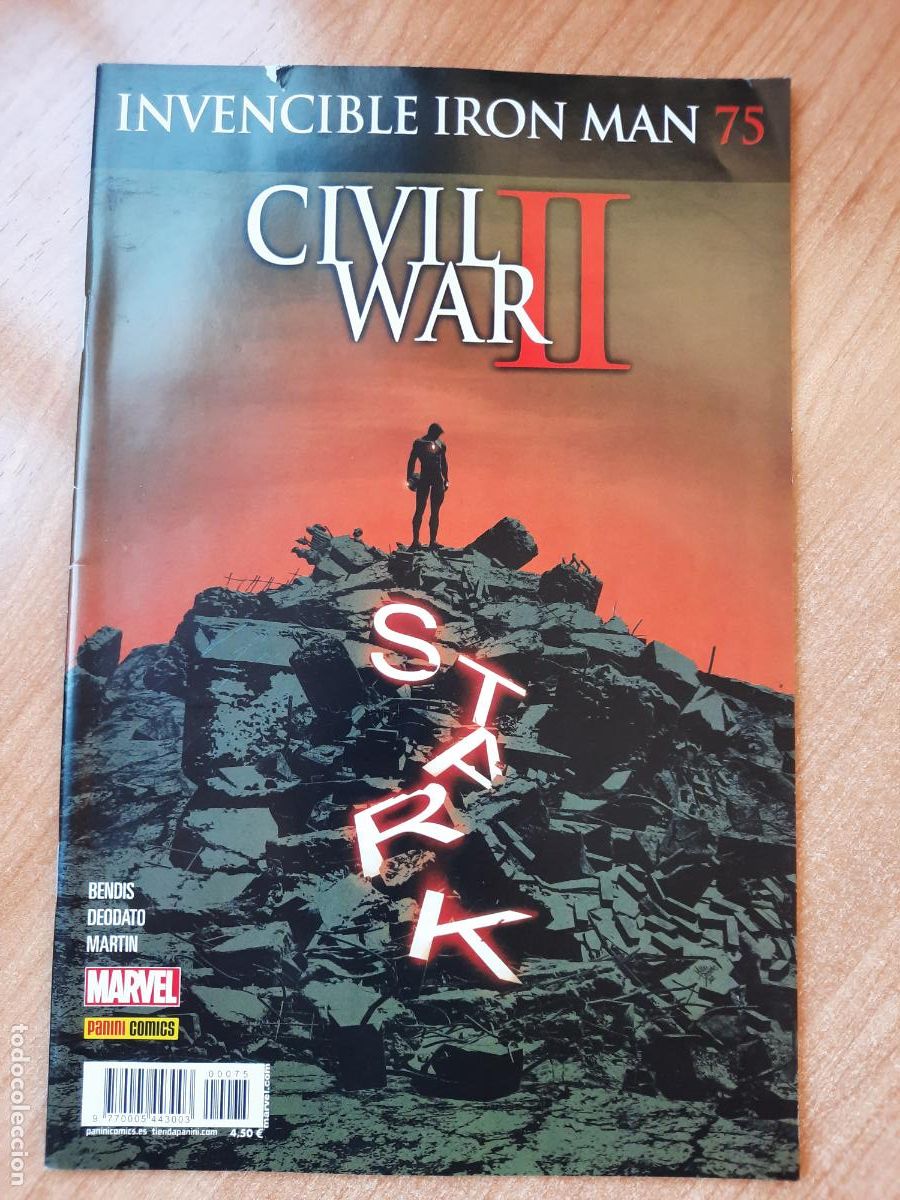 C&oacute;mics: INVENCIBLE IRON MAN N&ordm; 3, 72,73 y 75 - ED. PANINI MARVEL - Foto 1