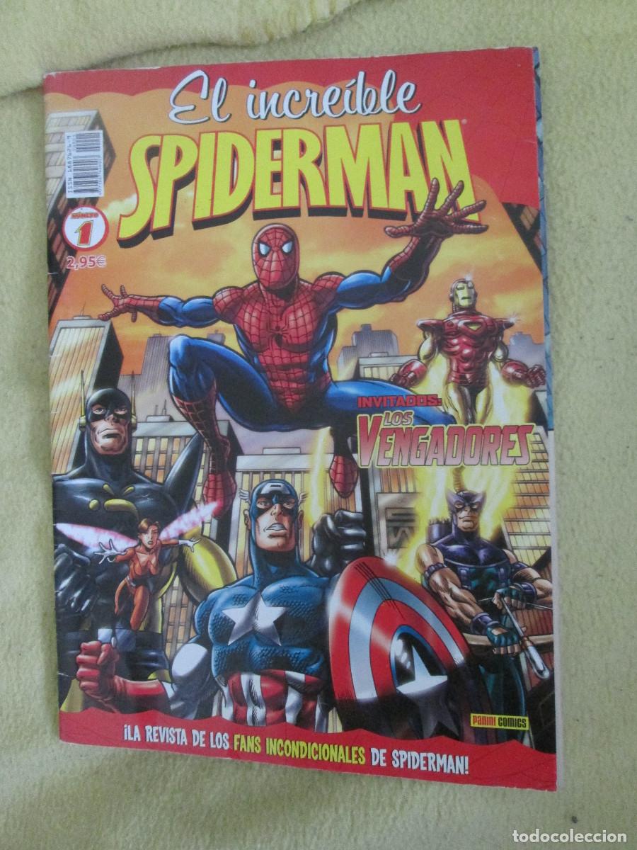 C&oacute;mics: EL INCRE&Iacute;BLE SPIDERMAN. N&ordm; 1. PANINI 2007 - Foto 1