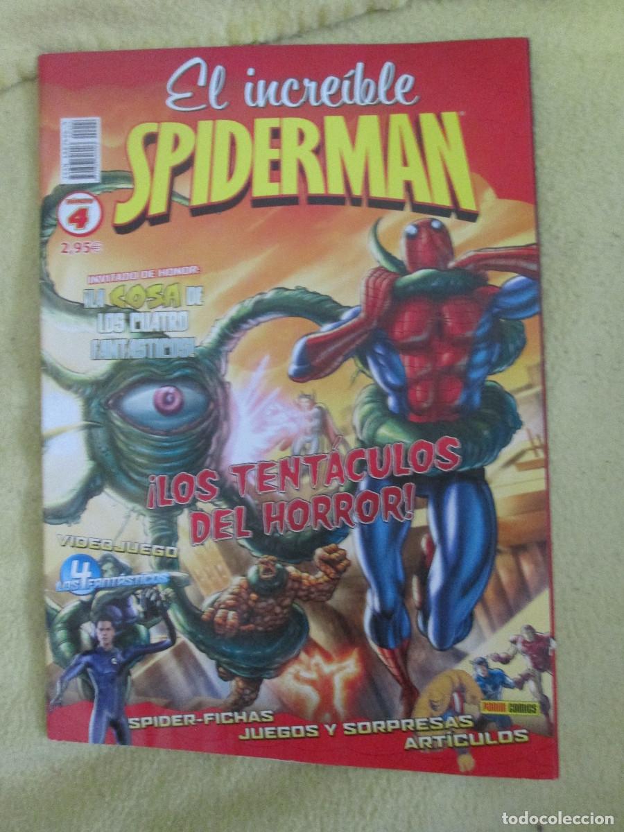 C&oacute;mics: EL INCRE&Iacute;BLE SPIDERMAN. N&ordm; 4. PANINI 2007 - Foto 1