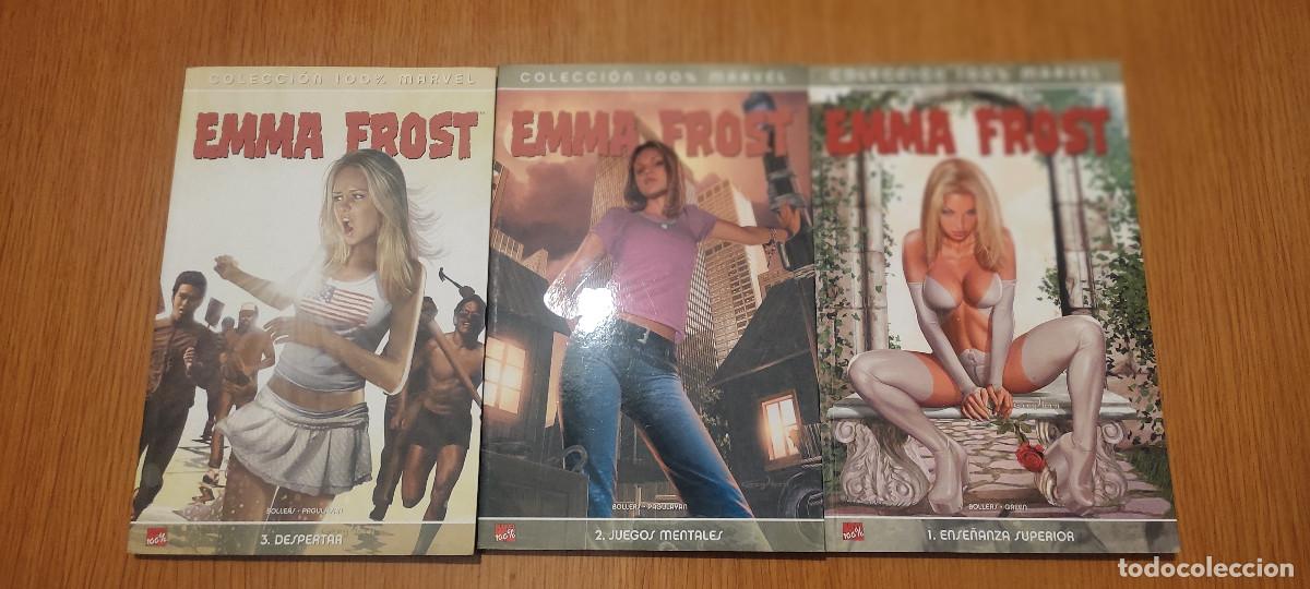 C&oacute;mics: EMMA FROST COMPLETA 1 2 3 100% MARVEL PANINI - Foto 2