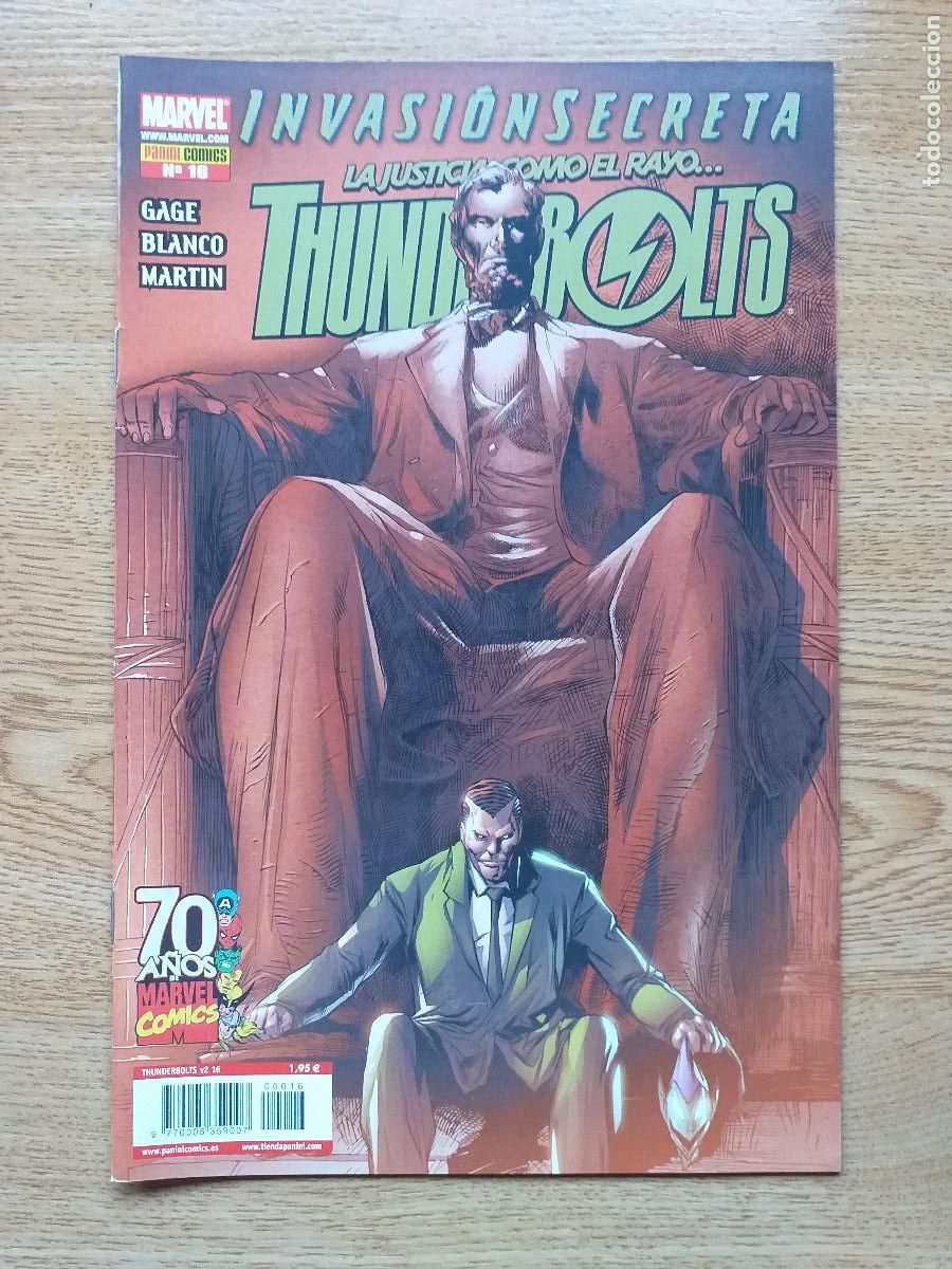 C&oacute;mics: THUNDERBOLTS - N&ordm; 16 - INVASION SECRETA - PANINI - Foto 1