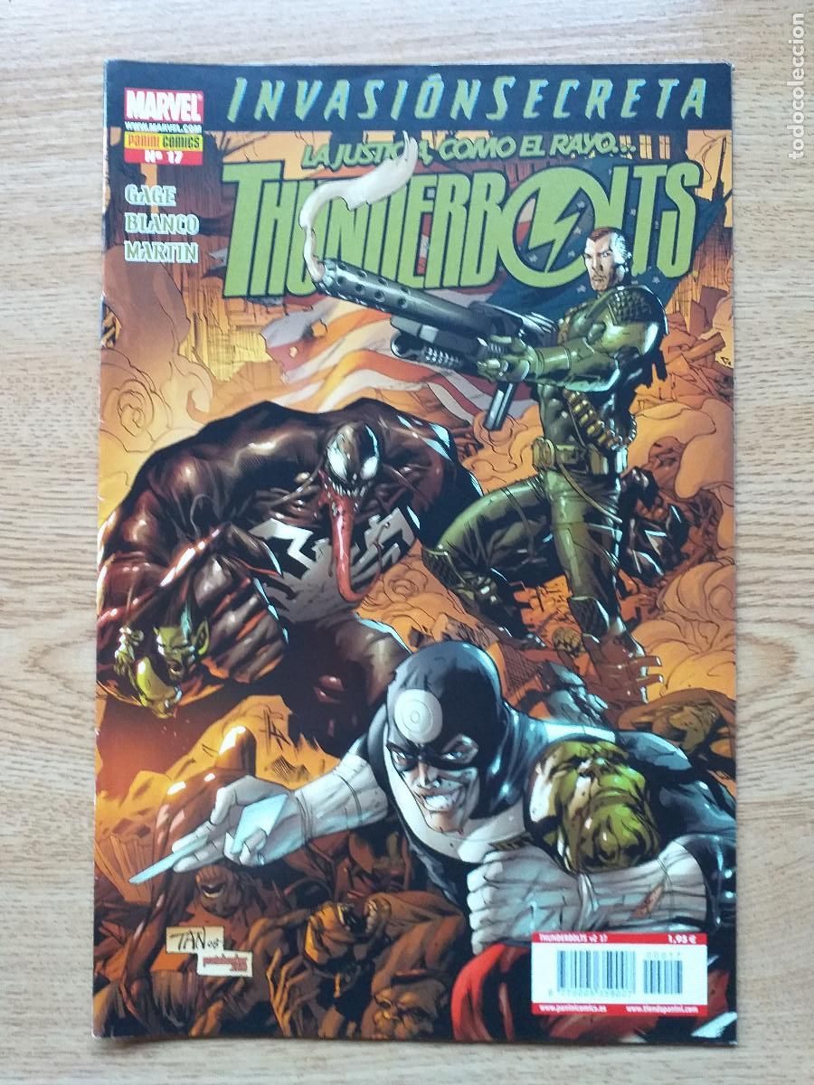 C&oacute;mics: THUNDERBOLTS - N&ordm; 17 - INVASION SECRETA - PANINI - Foto 1