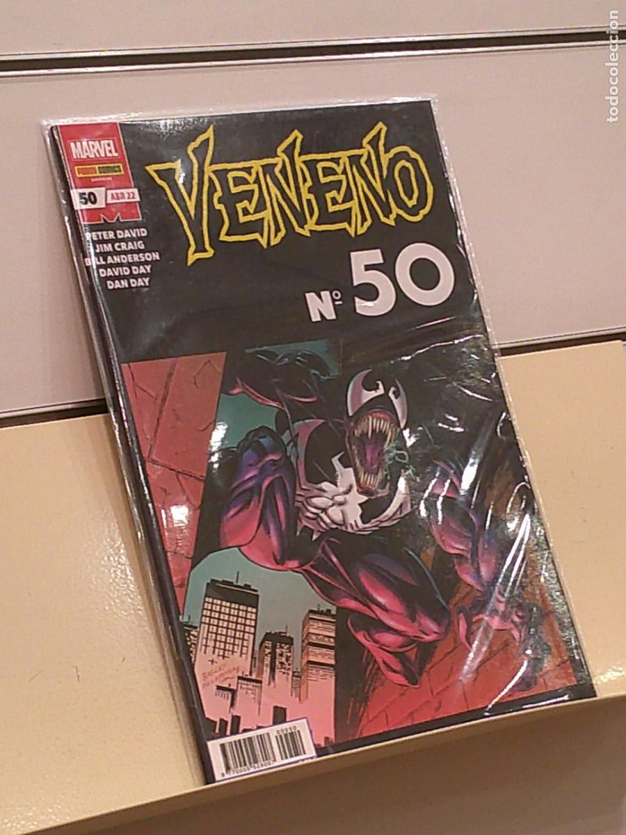 C&oacute;mics: VENENO N&ordm; 50 ABR 22 MARVEL - PANINI - Foto 1