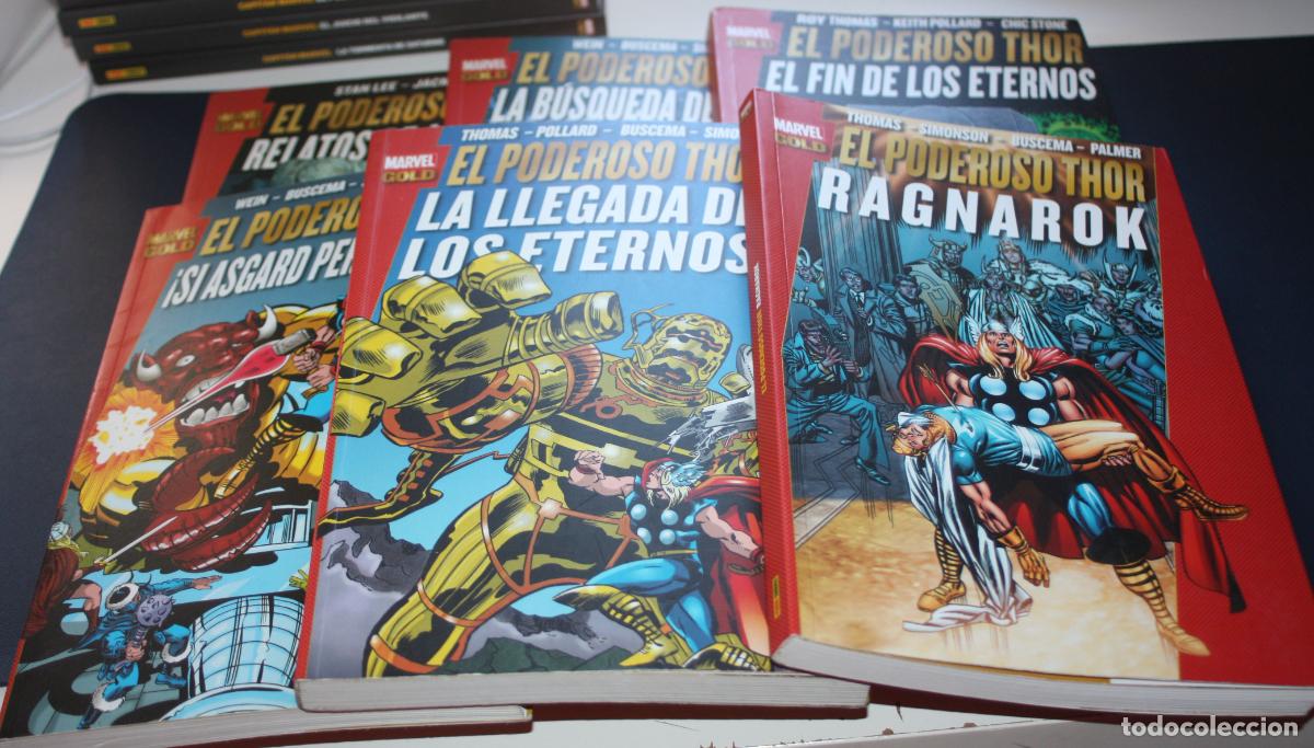 C&oacute;mics: EL PODEROSO THOR (Marvel Gold ) Colecci&oacute;n completa de 6 tomos . - Foto 1