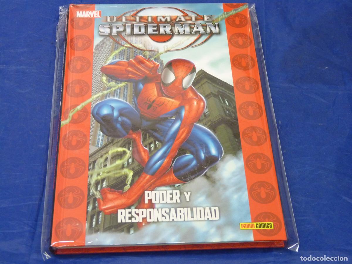 C&oacute;mics: Ultimate Spiderman Poder y responsabilidad Muy buen estado - Foto 1