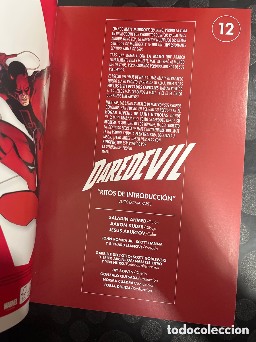 C&oacute;mics: DAREDEVIL N.59 / 12 RITOS DE INTRODUCCI&Oacute;N ( 2019/&hellip; ) - Foto 3