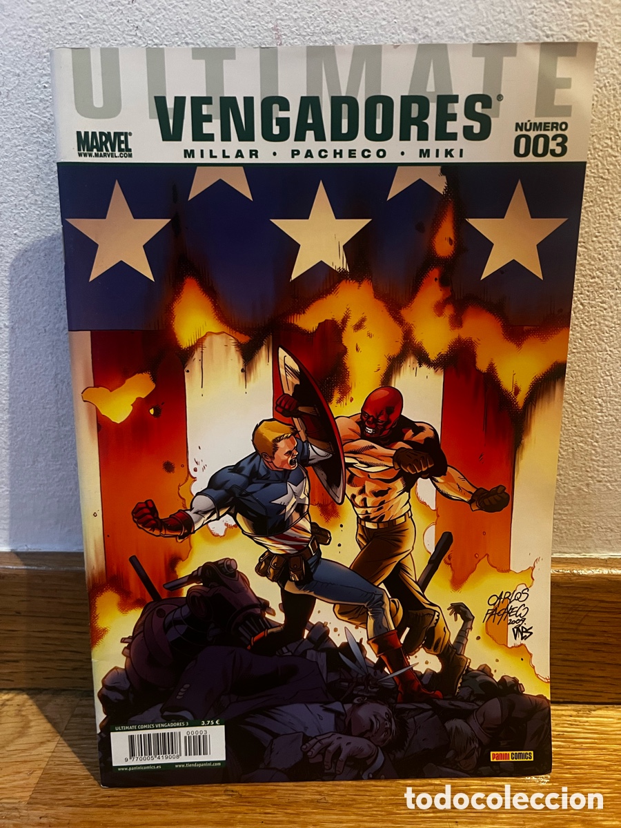 C&oacute;mics: ULTIMATE VENGADORES N&Uacute;MERO 003 MILLAR &bull; PACHECO &bull; MIKI - Foto 1