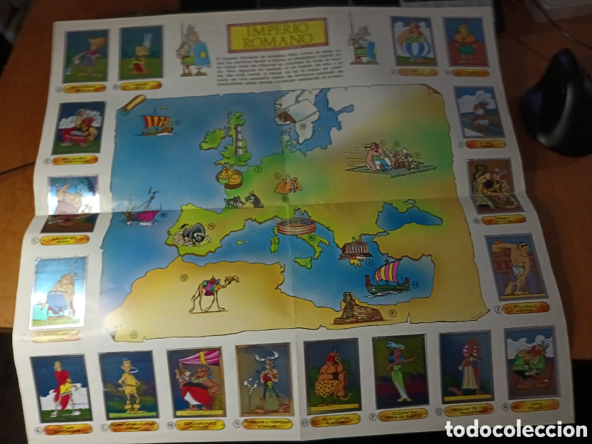 C&oacute;mics: Asterix panini con POSTER -SIMIL EDICIONES ESTE ,FHER - Foto 3