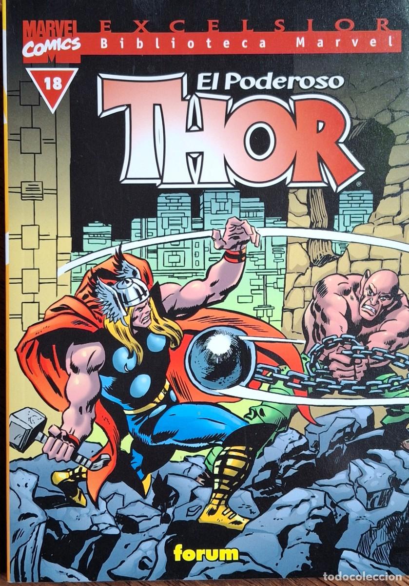 C&oacute;mics: El Poderoso Thor #18 - Biblioteca Marvel - Excelsior - Foto 1