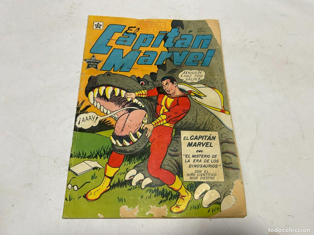 C&oacute;mics: comic El Capitan Marvel a&ntilde;o I - N&ordm; 3 ediciones recreativas de 1952 - Foto 1
