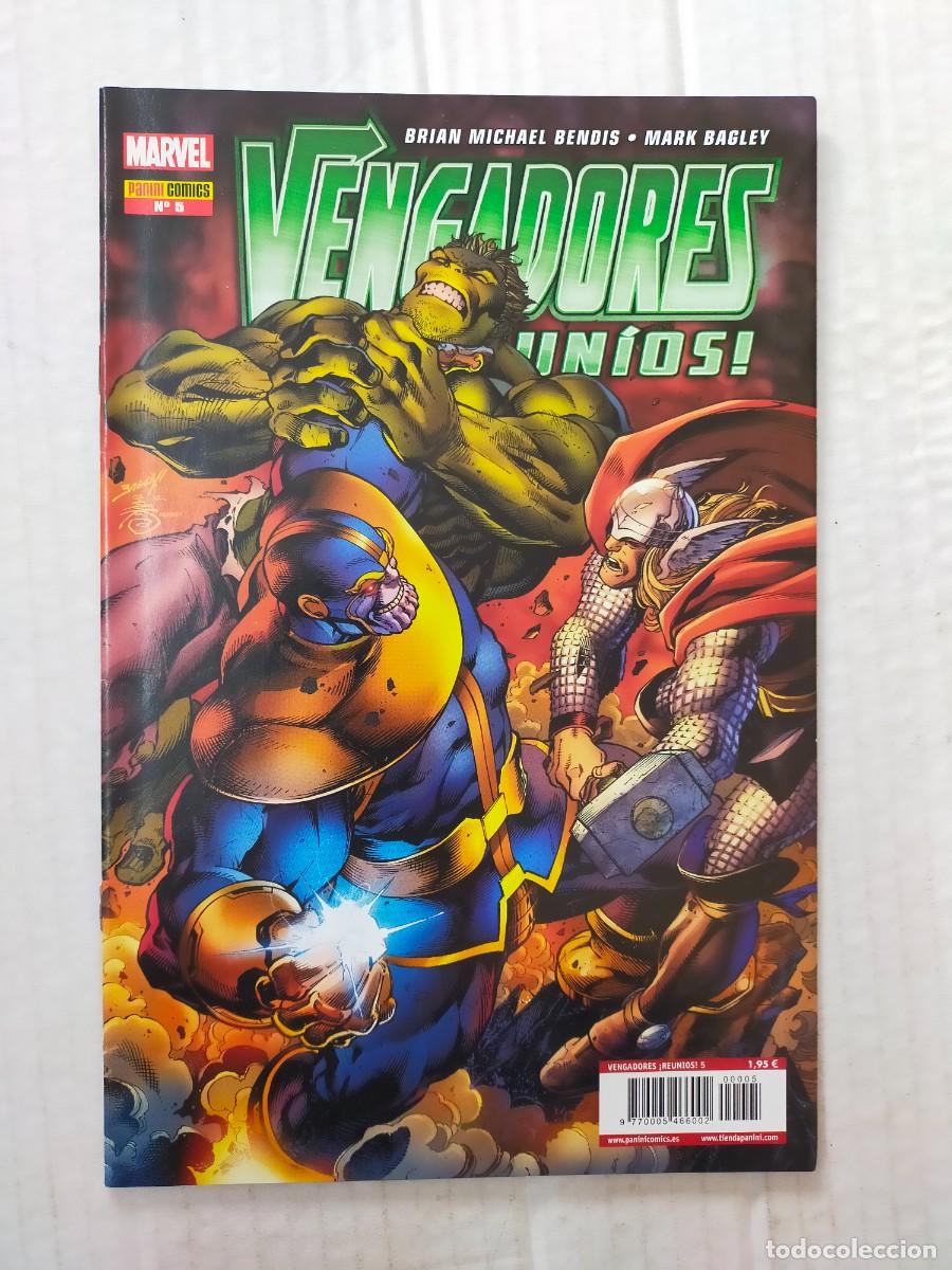 C&oacute;mics: VENGADORES &iexcl;REUN&Iacute;OS! n&ordm; 5. Bendis, Bagley - Foto 1