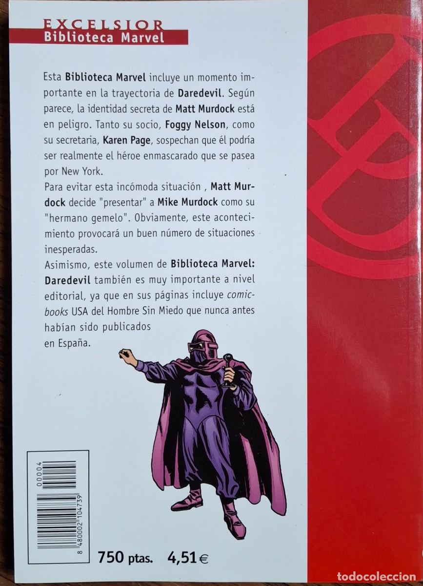 C&oacute;mics: DAREDEVIL #4 - Biblioteca Marvel Excelsior - Foto 3