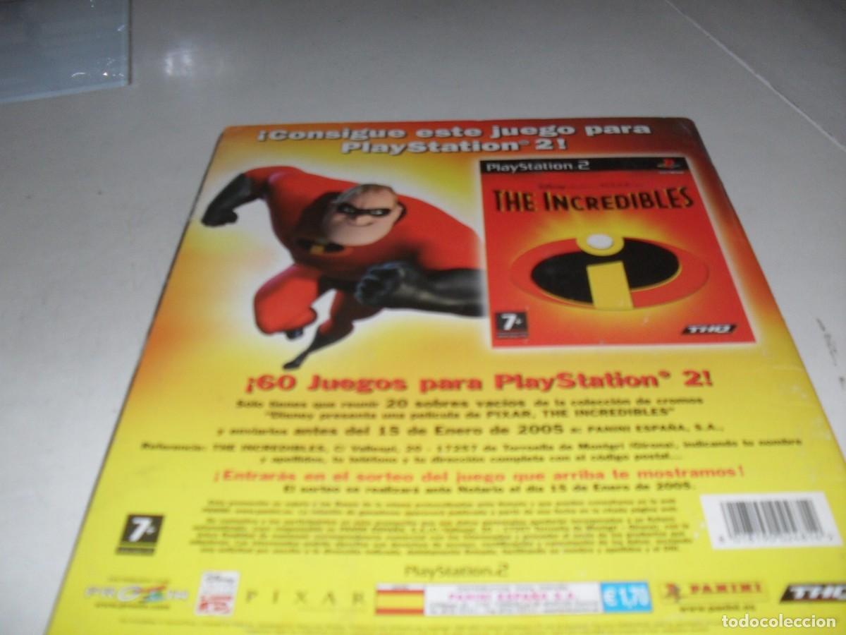 C&oacute;mics: ALBUM DE CROMOS,COMPLETO,LOS INCREIBLES.PANINI,2004 - Foto 2