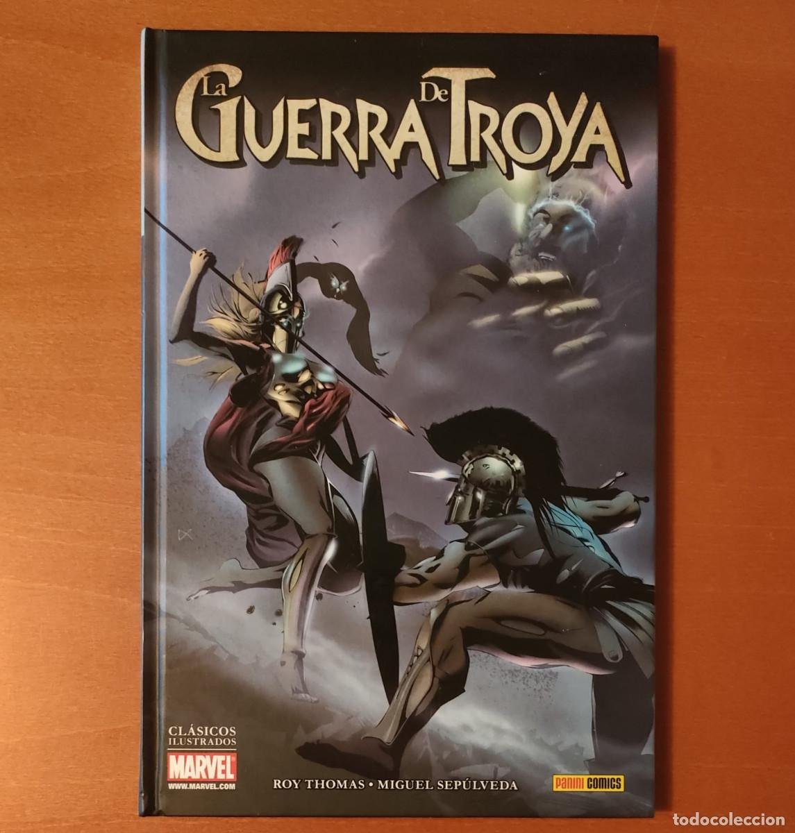 Lote 525085727: Clásicos Ilustrados Marvel. La Guerra de Troya Panini Cómics