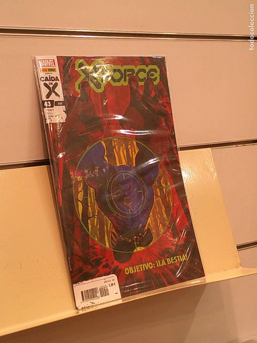 C&oacute;mics: X-FORCE N&ordm; 43-49 CAIDA DE X MARVEL - PANINI