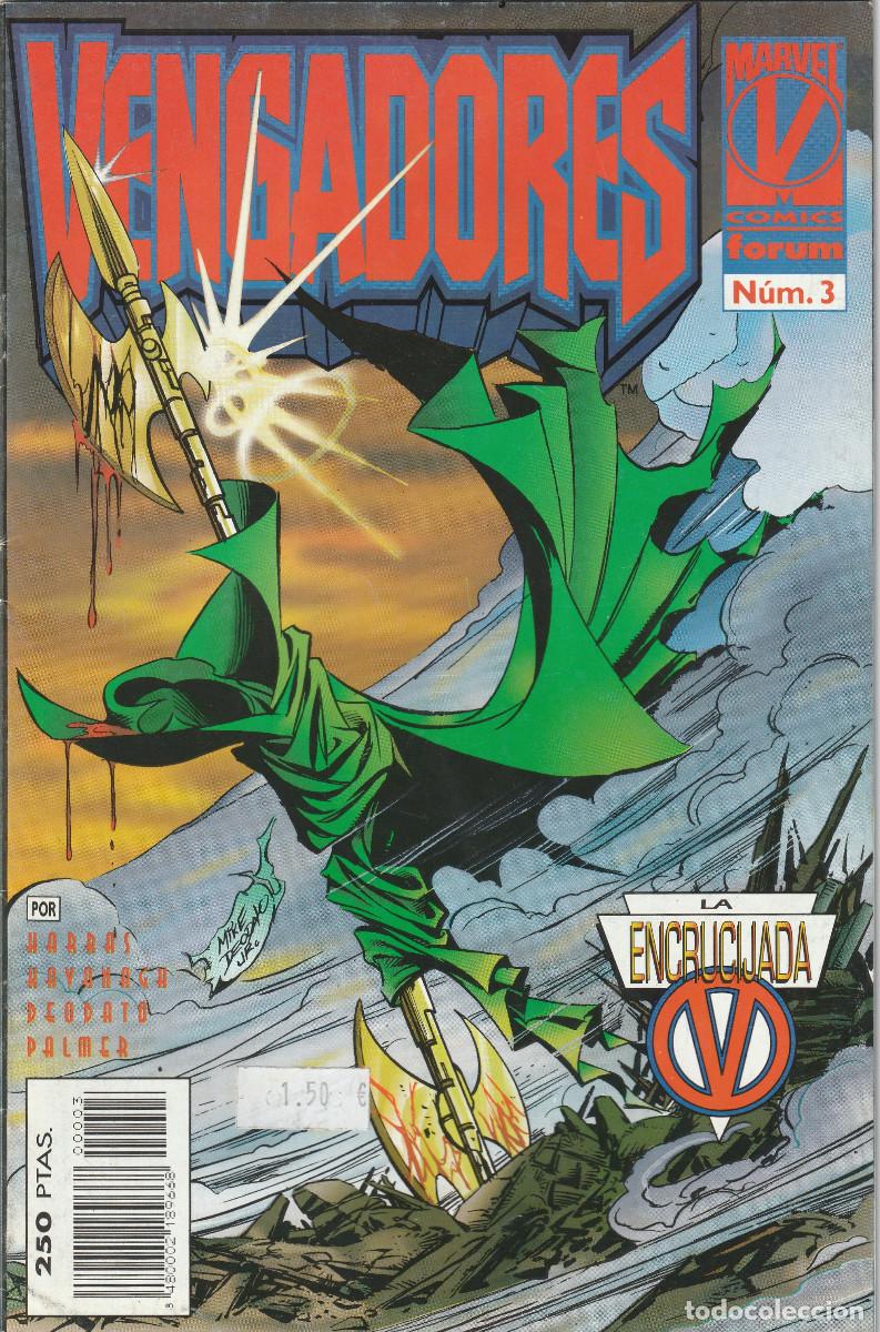 C&oacute;mics: 10547 -COMIC VENGADORES MARVEL N&ordm; 3 FORUM - Foto 1