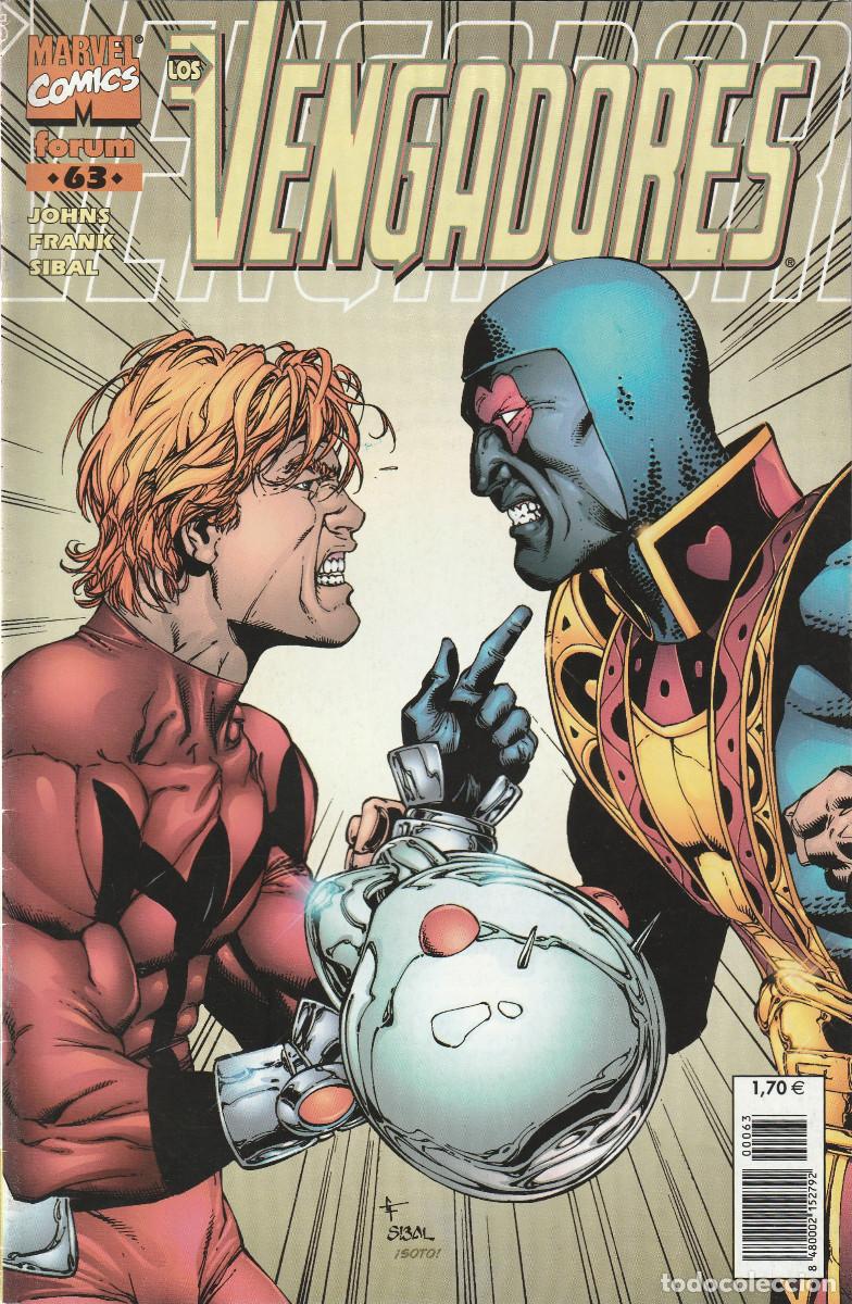 C&oacute;mics: 10547 -COMIC LOS VENGADORES MARVEL N&ordm; 63 FORUM - Foto 1