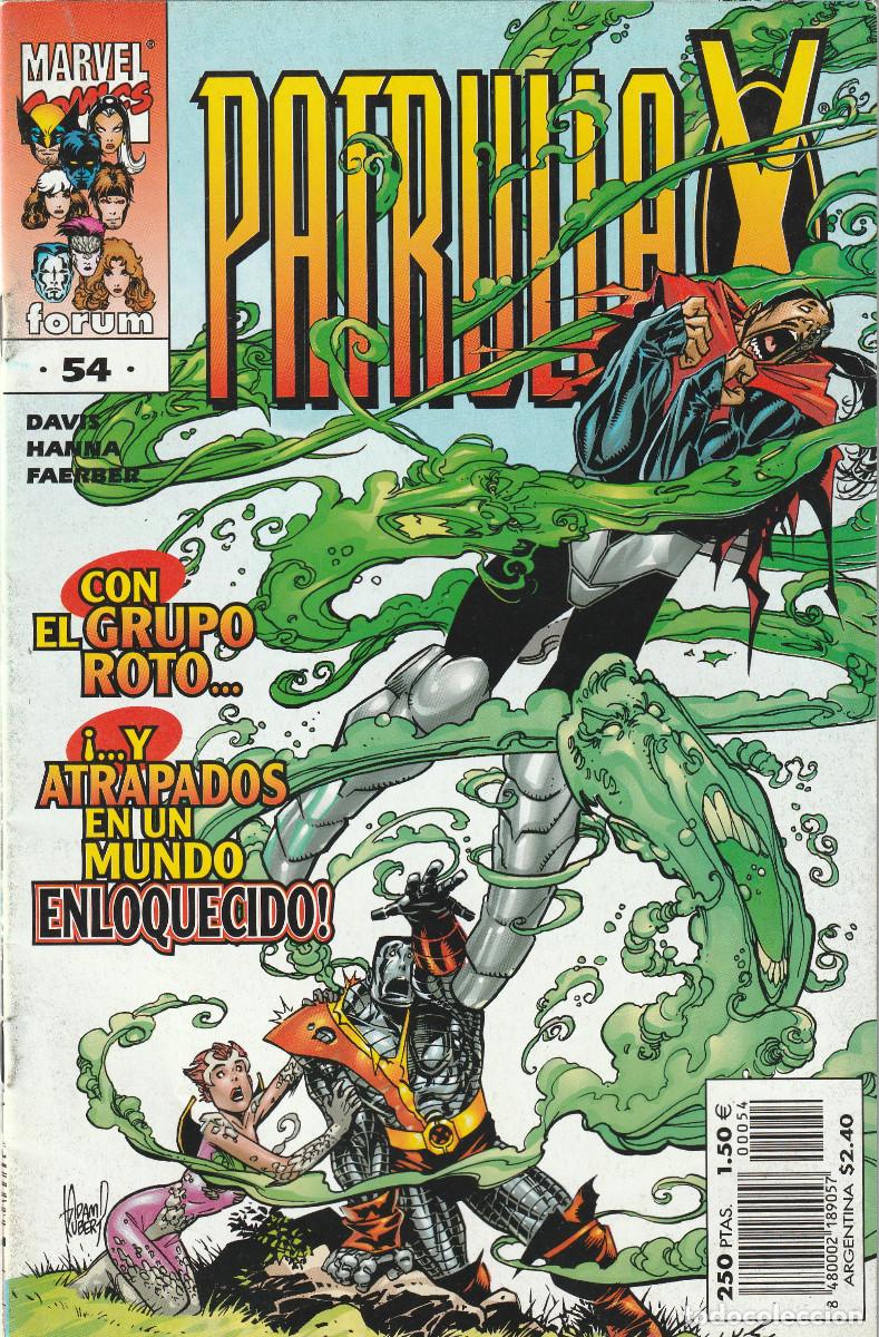C&oacute;mics: 10547 -COMIC PATRULLA X MARVEL N&ordm; 54 FORUM - Foto 1