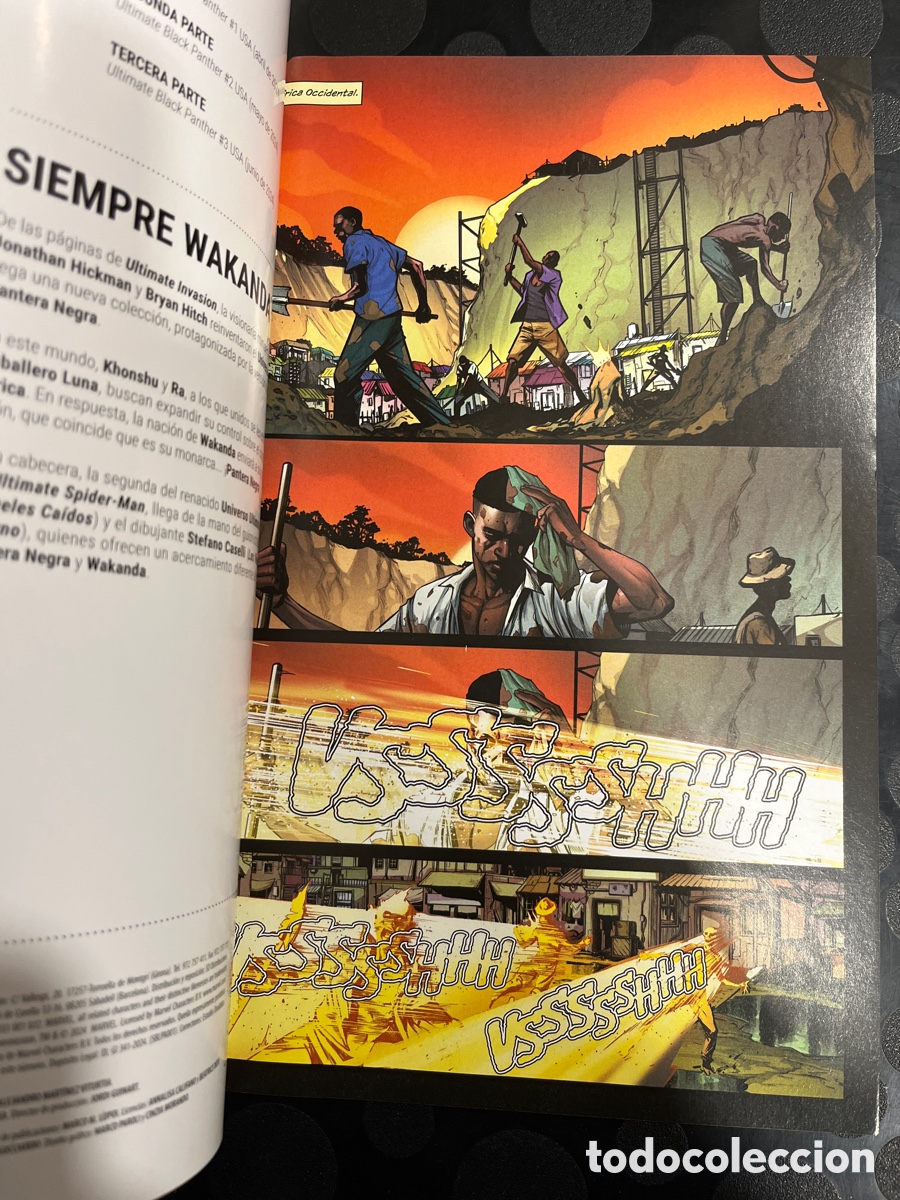 C&oacute;mics: ULT&Iacute;MATE BLACK PANTHER N.1 SIEMPRE WAKANDA ( 2024/&hellip; ) - Foto 3