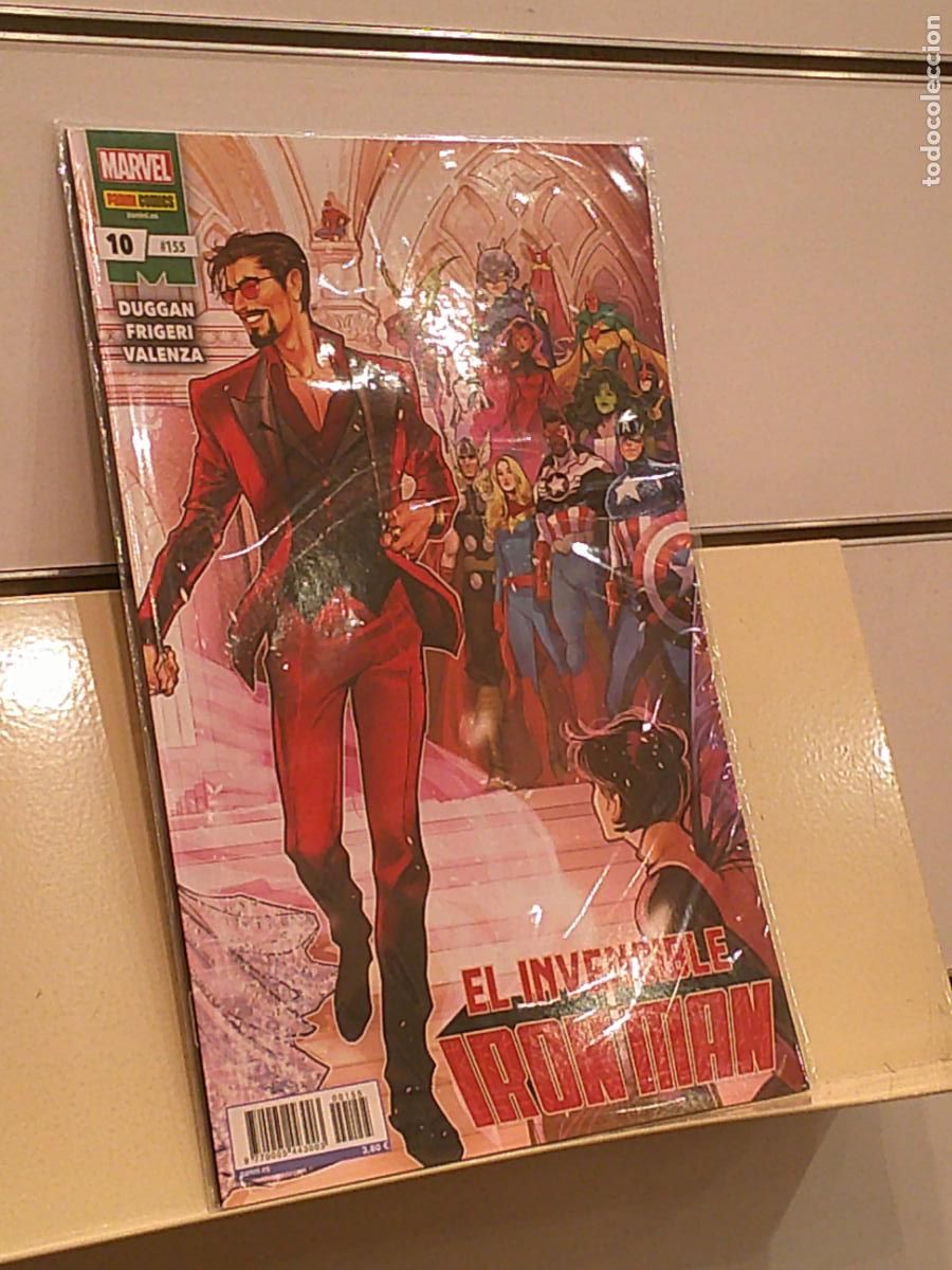 C&oacute;mics: EL INVENCIBLE IRON MAN N&ordm; 10-155 MARVEL - PANINI - Foto 1