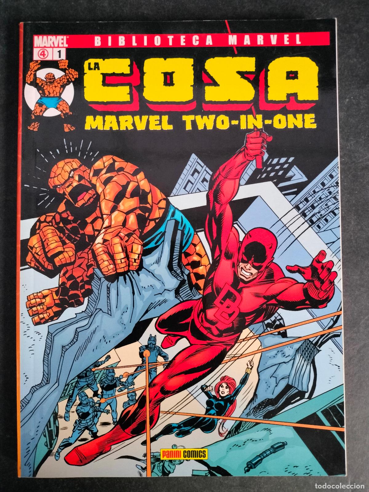 C&oacute;mics: BIBLIOTECA MARVEL LA COSA N&ordm; 1 PANINI COMICS EXCELENTE!!! - Foto 1