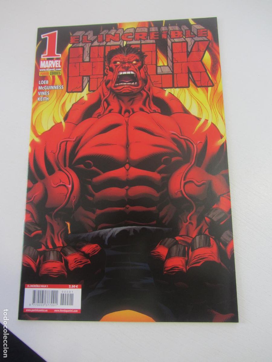 C&oacute;mics: EL INCREIBLE HULK VOL. 1 N&ordm; 1 PANINI COMICS MARVEL arx321 - Foto 1