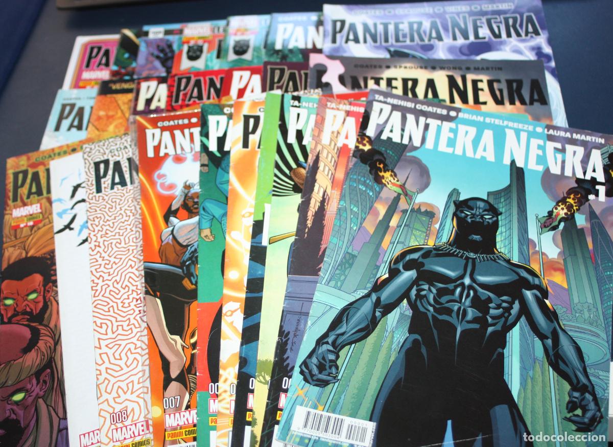 C&oacute;mics: PANTERA NEGRA : Del 01 al 25 (de 26 NUMEROS). MARVEL - PANINI - Foto 1