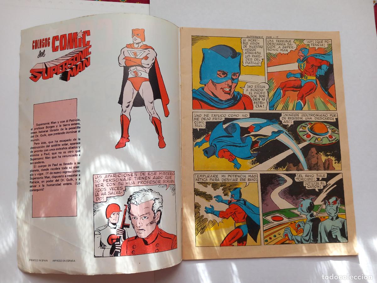 C&oacute;mics: COLOSOS DEL COMIC SUPERSONIC MAN ULTIMATUM A PLANETA - Foto 2