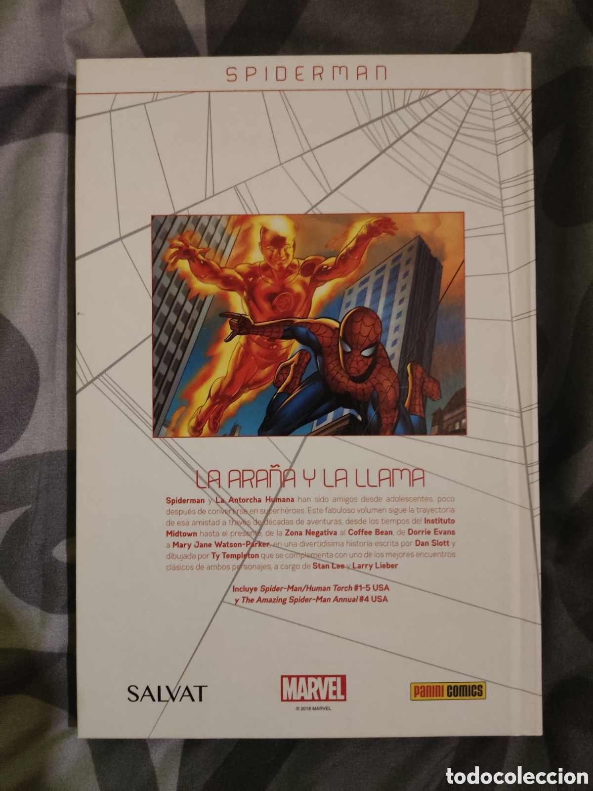 C&oacute;mics: Coleccionable Spiderman 43 La Ara&ntilde;a y la Llama - Foto 2