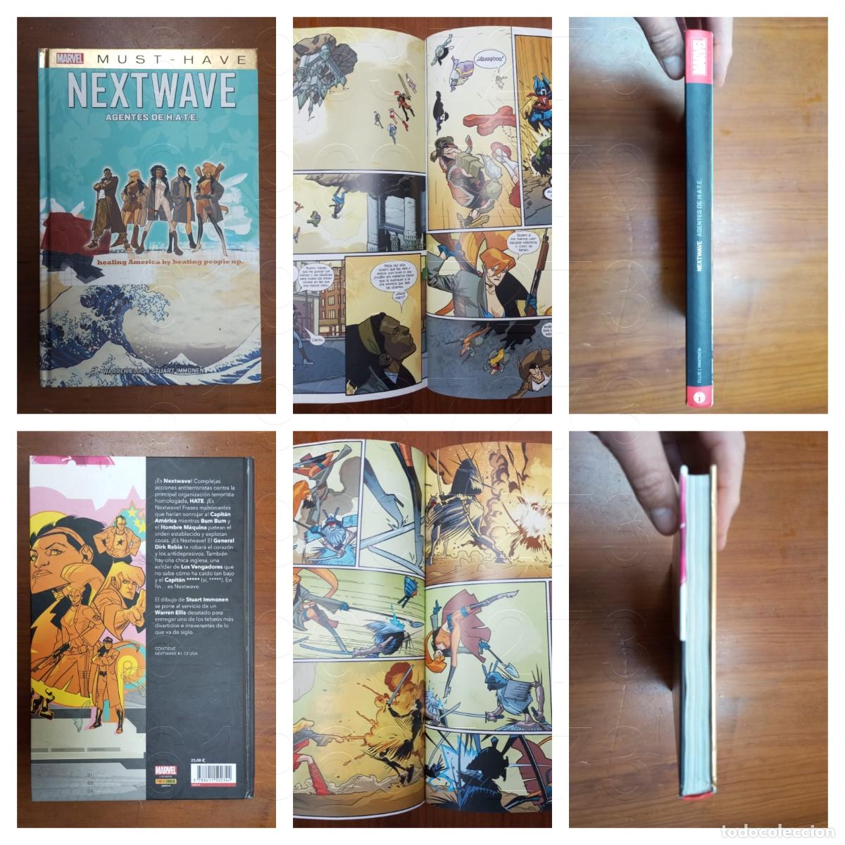 C&oacute;mics: NEXTWAVE AGENTES DE HATE MARVEL MUST HAVE PANINI COMIC1 - Foto 1