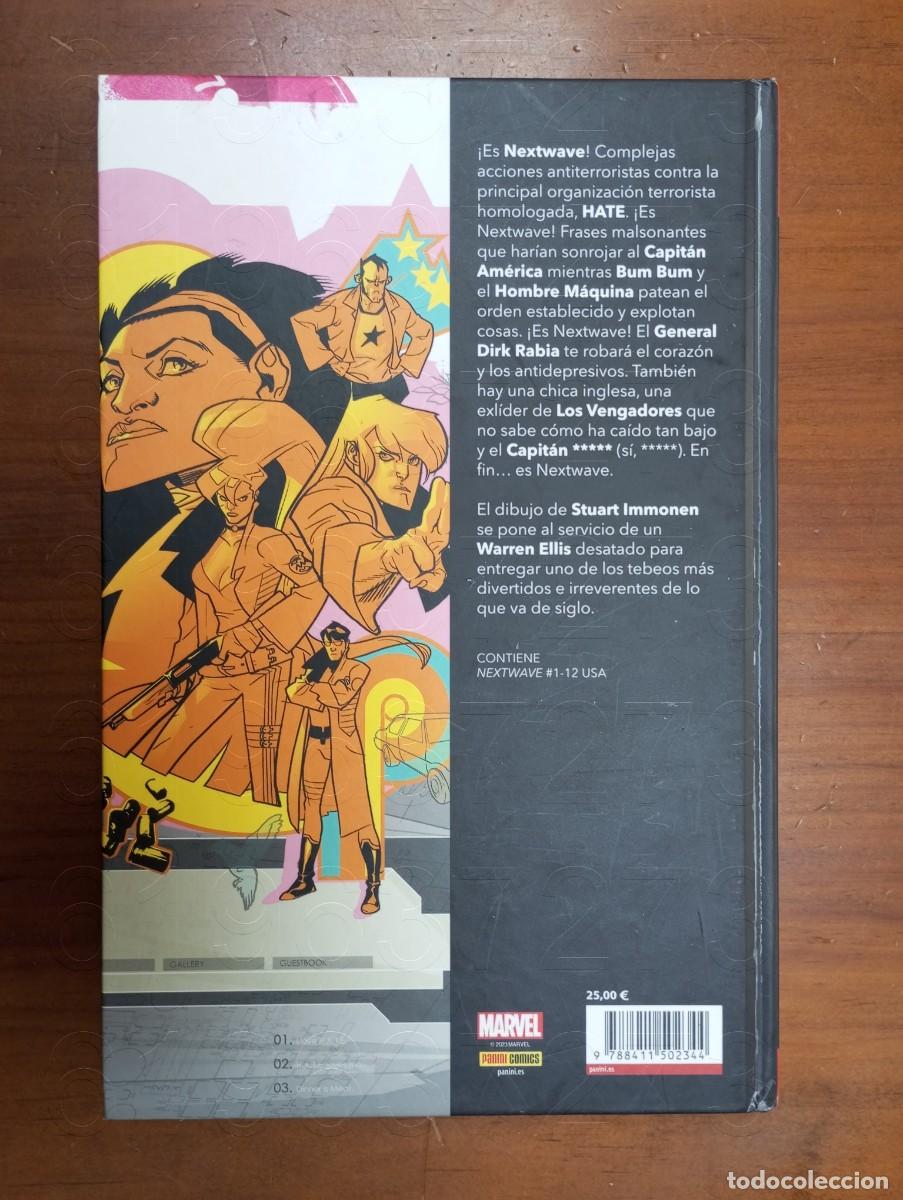 C&oacute;mics: NEXTWAVE AGENTES DE HATE MARVEL MUST HAVE PANINI COMIC1 - Foto 7