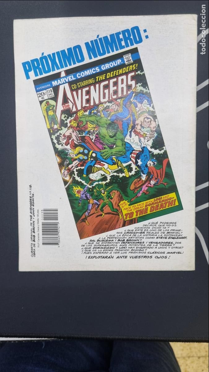 C&oacute;mics: Cl&aacute;sicos MARVEL, N&ordm; 35, 175 Ptas, Comics Forum, a&ntilde;o 1991 - Foto 3