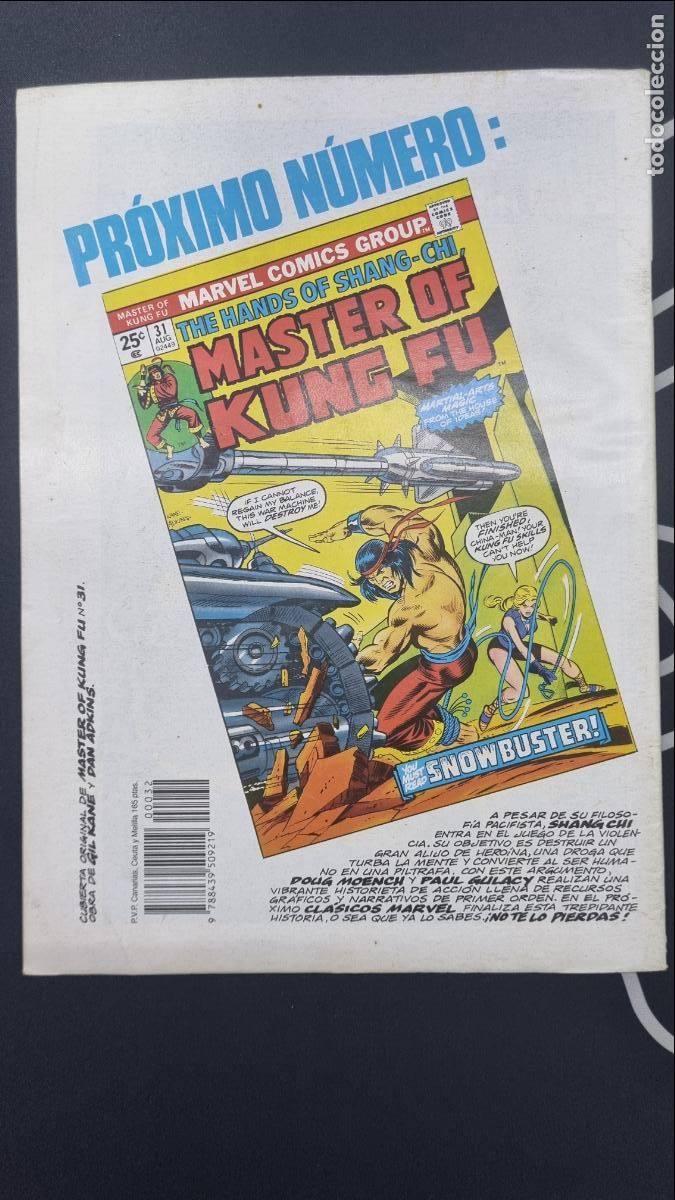 C&oacute;mics: Cl&aacute;sicos MARVEL, N&ordm; 32, 175 Ptas, Comics Forum, a&ntilde;o 1991 - Foto 3