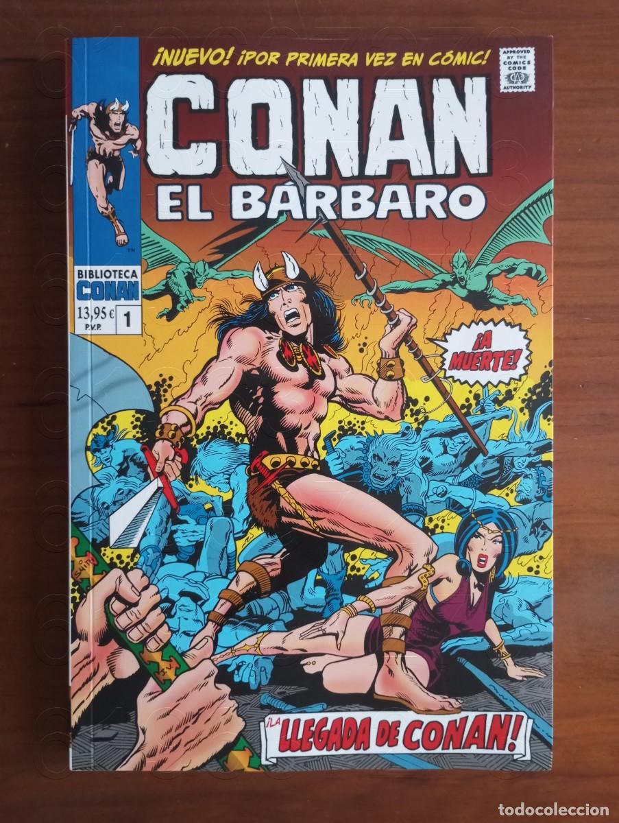 C&oacute;mics: BIBLIOTECA CONAN EL BARBARO 1 PANINI COMIC2 - Foto 2