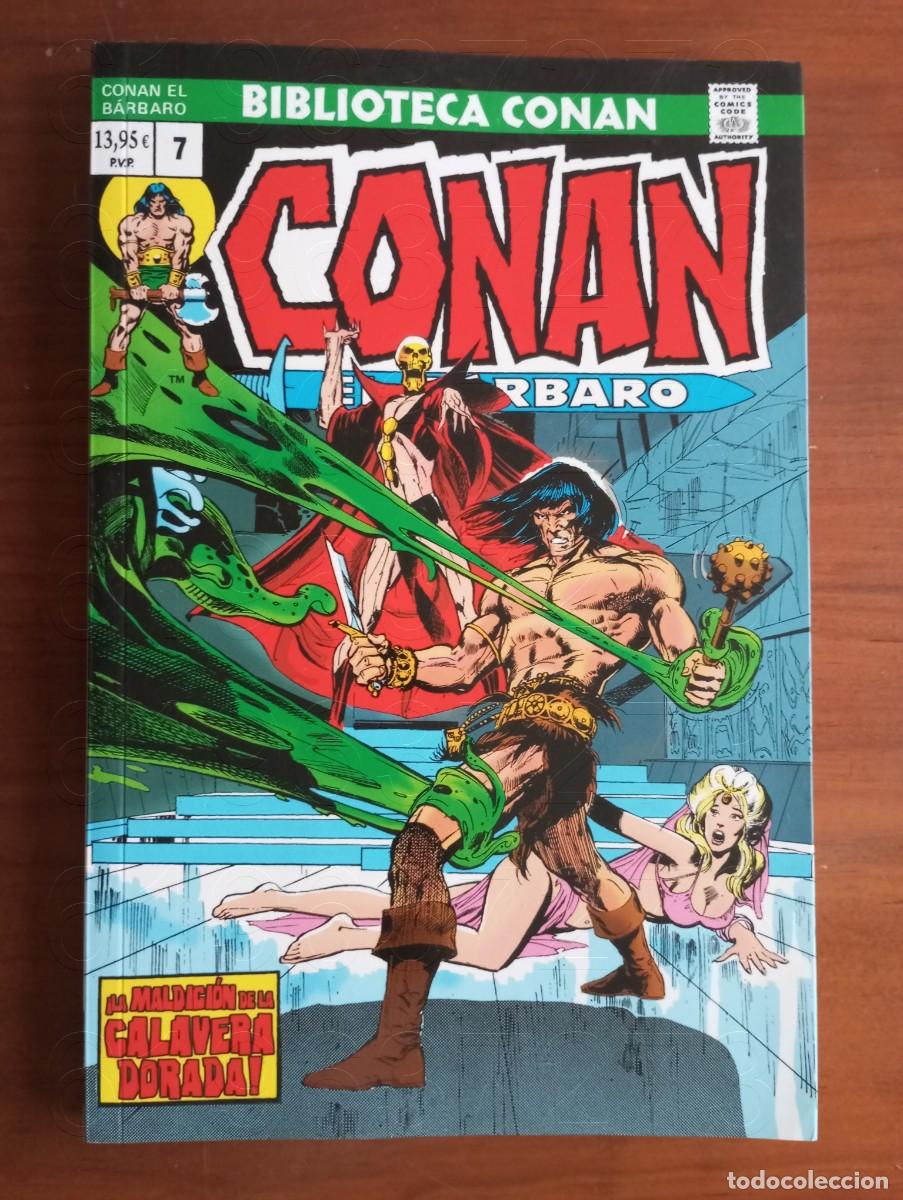 C&oacute;mics: BIBLIOTECA CONAN EL BARBARO 7 PANINI COMIC2 - Foto 2