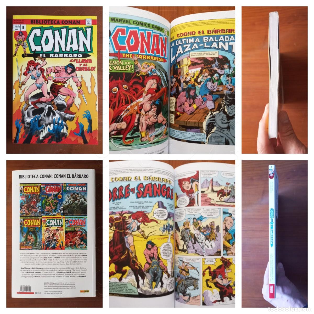 C&oacute;mics: BIBLIOTECA CONAN EL BARBARO 8 PANINI COMIC2 - Foto 1
