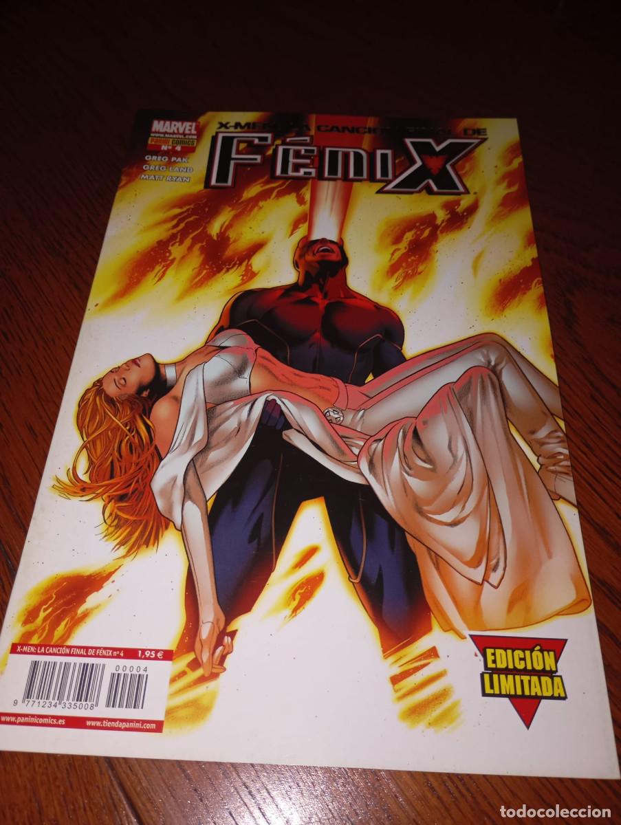 C&oacute;mics: X MEN LA CANCION FINAL DE FENIX PANINI COMICS N&ordm; 4 - REF. UR MES - Foto 1