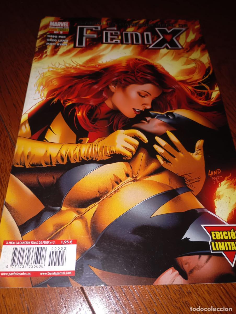 C&oacute;mics: X MEN LA CANCION FINAL DE FENIX PANINI COMICS N&ordm; 3 - REF. UR MES - Foto 1