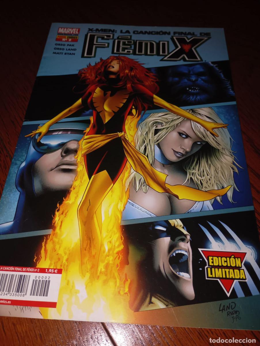 C&oacute;mics: X MEN LA CANCION FINAL DE FENIX PANINI COMICS N&ordm; 2 - REF. UR MES - Foto 1