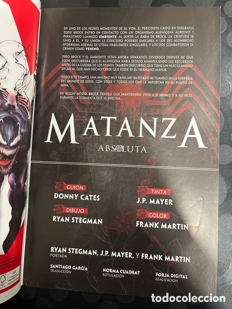 C&oacute;mics: MATANZA ABSOLUTA N.1 EL REY SANGUINOLENTO ( 2020 ) - Foto 3