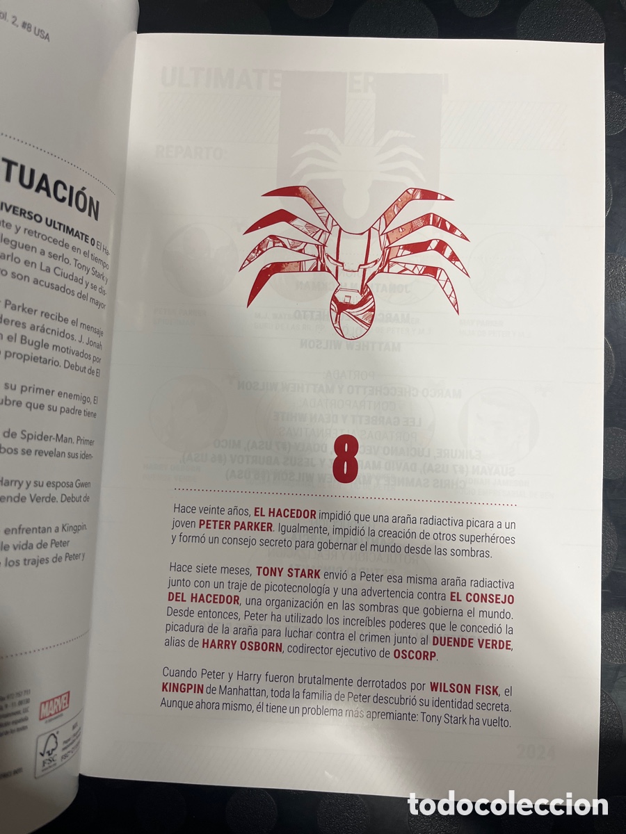 C&oacute;mics: ULT&Iacute;MATE SPIDER-MAN N.8 SPIDERMAN ( 2024/&hellip; ) - Foto 3