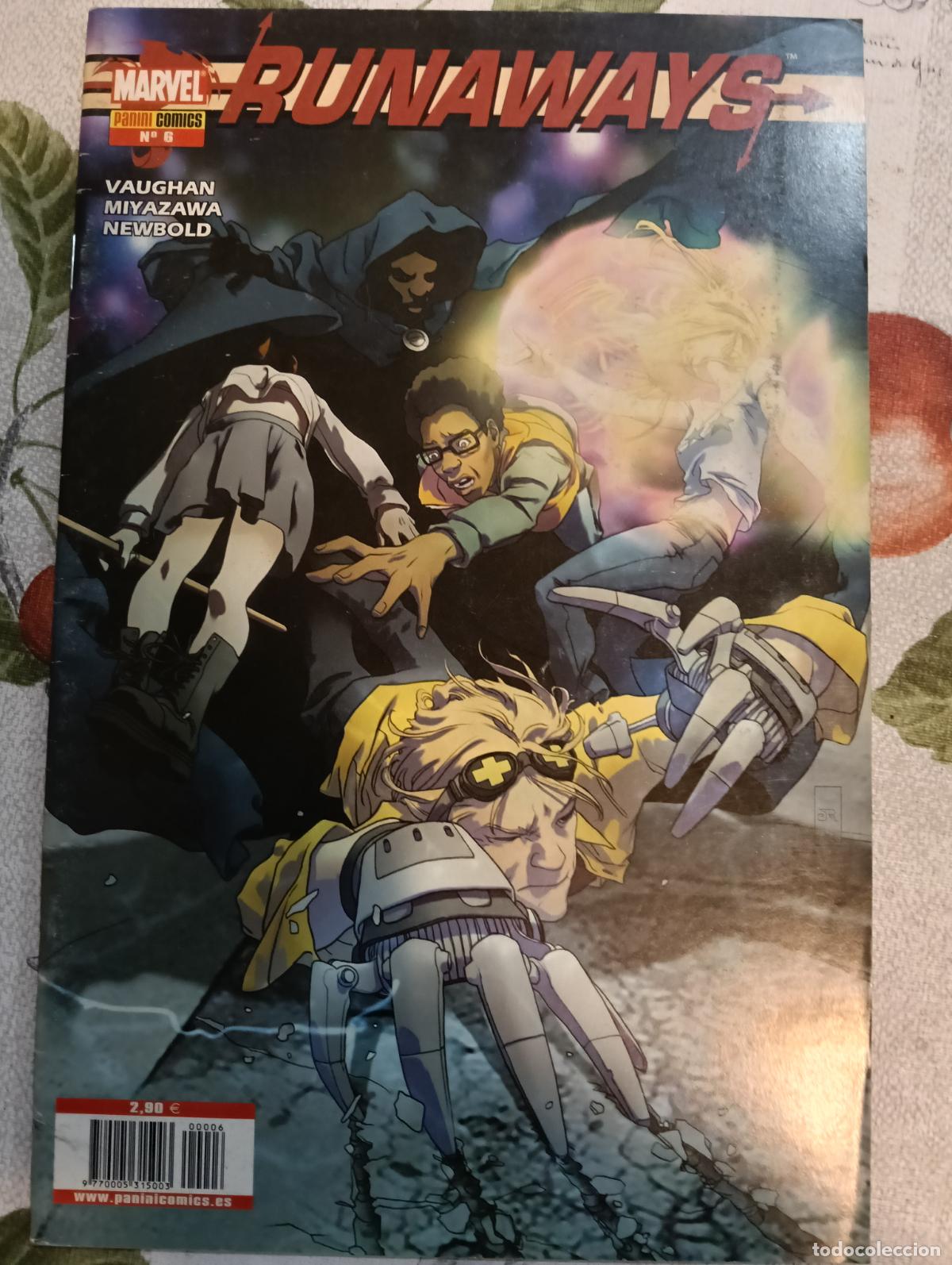 C&oacute;mics: RUNAWAYS. N&ordm; 6 ED. PANINI - Foto 1