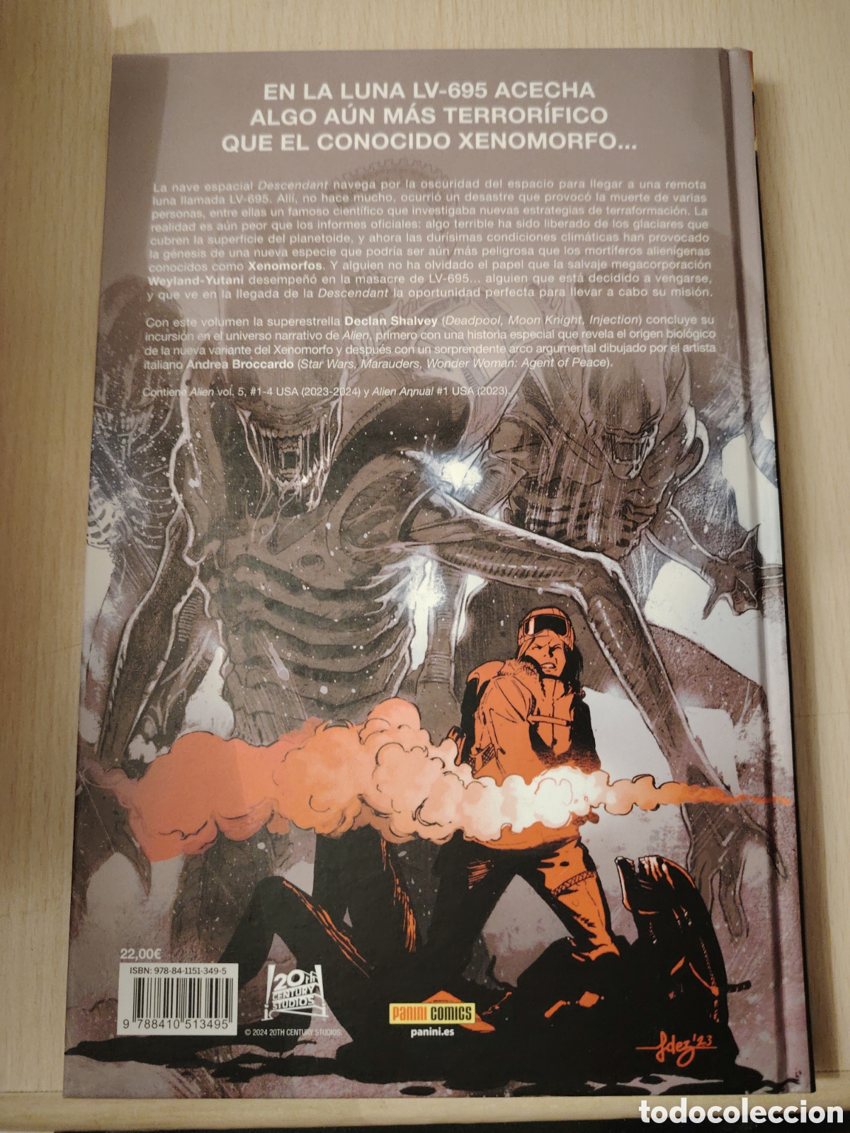 C&oacute;mics: Alien Descendant Panini