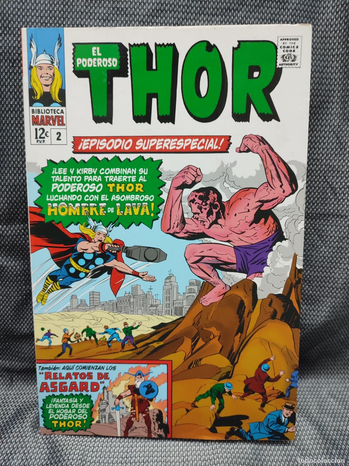 C&oacute;mics: EL PODEROSO THOR 2. BIBLIOTECA MARVEL 8. PANINI 2022 - Foto 1